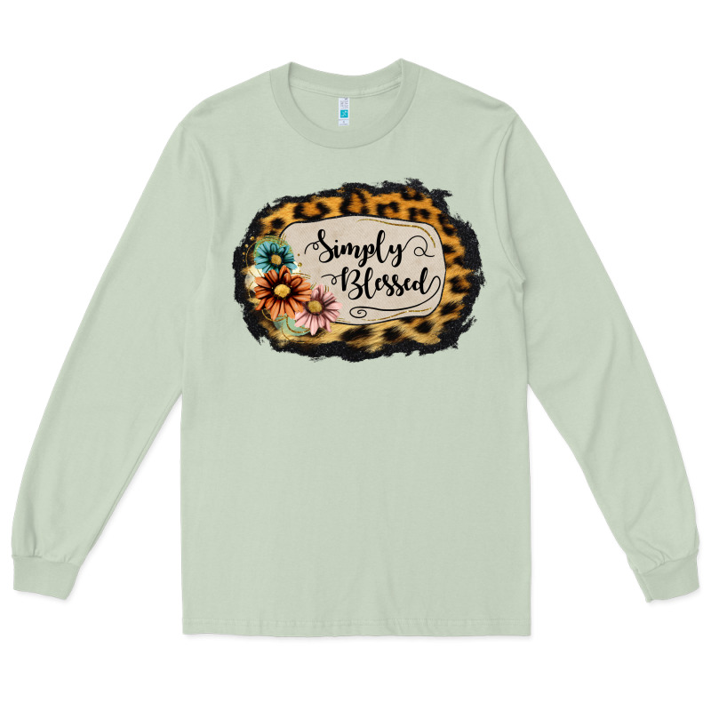 Simply Blessed Long Sleeve Tee by Jasminsmagicworld | Teevron