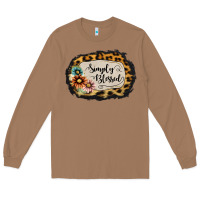 Toasted Coconut simply blessed Long Sleeve Tee - Jasminsmagicworld