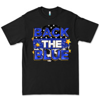 Black back the blue Premium Tee - Zillion Design Studio