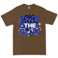Cacao back the blue Premium Tee - Zillion Design Studio