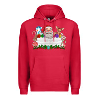 Cardinal custom name christmas Premium Hoodie - texasbilliewilder