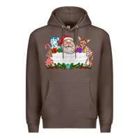 Coffee custom name christmas Premium Hoodie - texasbilliewilder