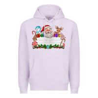Lilac custom name christmas Premium Hoodie - texasbilliewilder