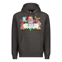 Smoke custom name christmas Premium Hoodie - texasbilliewilder