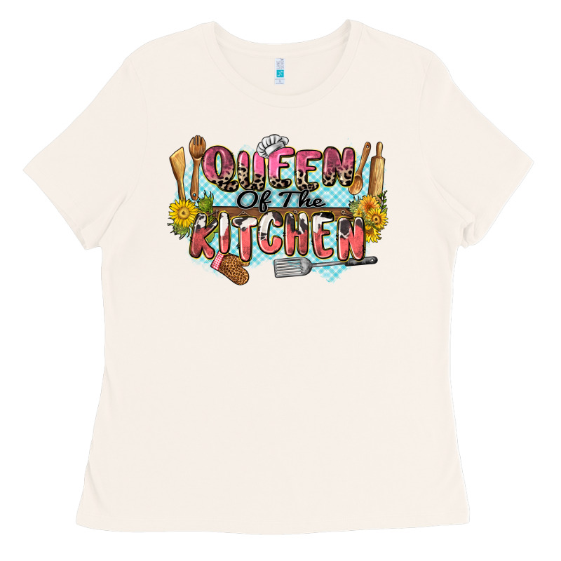 Queen Of The Kitchen Ladies Tee by Zillion Design Studio | Teevron