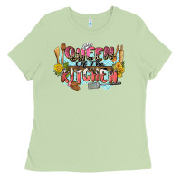 Matcha queen of the kitchen Ladies Tee - Zillion Design Studio