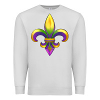 Dove Grey mardi gras Premium Sweatshirt - RanaPortraitStore