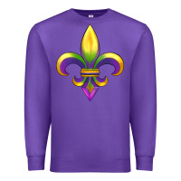 Purple mardi gras Premium Sweatshirt - RanaPortraitStore
