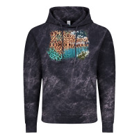 Cloud Black Leopard Wood Cowhide Pattern Mixed Western Frame Vintage Hoodie - Bettercallsaul