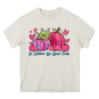Cream in october we wear pink Heavy Core Tee - Zillion Design Studio