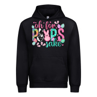 Black Oh for peeps sake cowhide Easter Day Urban Hoodie - HowdyJamesFarm