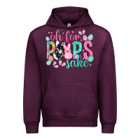 Mauve Wine Oh for peeps sake cowhide Easter Day Urban Hoodie - HowdyJamesFarm