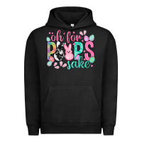 Pigment Black Oh for peeps sake cowhide Easter Day Urban Hoodie - HowdyJamesFarm
