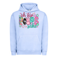 Pigment Grape Ice Oh for peeps sake cowhide Easter Day Urban Hoodie - HowdyJamesFarm