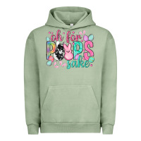 Pigment Oil Green Oh for peeps sake cowhide Easter Day Urban Hoodie - HowdyJamesFarm