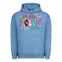 Pigment Pebble Blue Oh for peeps sake cowhide Easter Day Urban Hoodie - HowdyJamesFarm