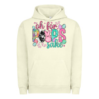Pigment Pistachio Oh for peeps sake cowhide Easter Day Urban Hoodie - HowdyJamesFarm