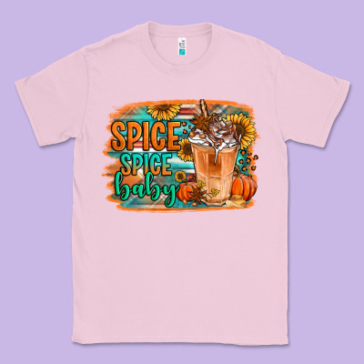 Spice Spice Baby Pumpkin Spice Latte Classic Tee Designed By Jasminsmagicworld