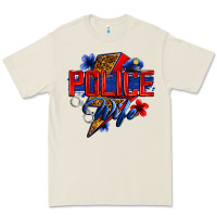 Bone police wife with lightning bolt Premium Tee - Zillion Design Studio