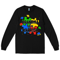 Black grandma of a warrior Long Sleeve Tee - JahusDesignShop