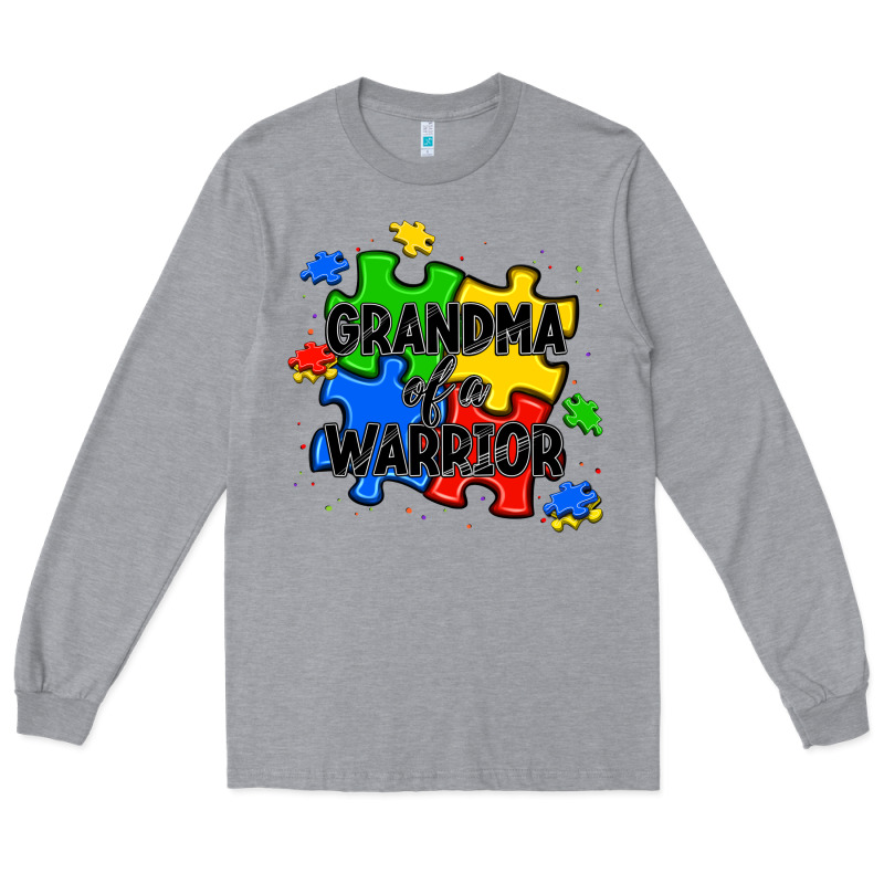 Grandma Of A Warrior Long Sleeve Tee by JahusDesignShop | Teevron