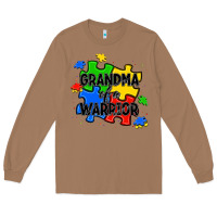 Toasted Coconut grandma of a warrior Long Sleeve Tee - JahusDesignShop