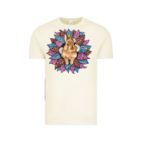 Vintage Arctic easter leopard bunny sunflower Vintage Tee - Artiststas