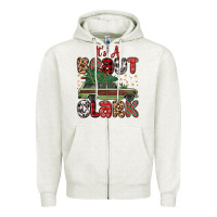 Oatmeal Heather it s a beaut clark Zipper Hoodie - MaliasSmallBusiness