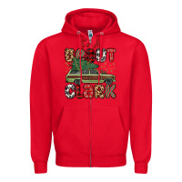 Red it s a beaut clark Zipper Hoodie - MaliasSmallBusiness