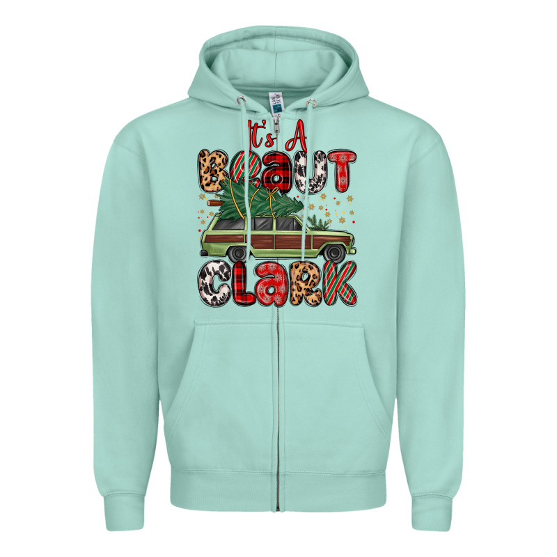It S A Beaut Clark Zipper Hoodie by MaliasSmallBusiness | Teevron