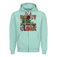 Seafoam it s a beaut clark Zipper Hoodie - MaliasSmallBusiness