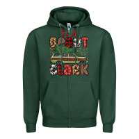 Sports Green it s a beaut clark Zipper Hoodie - MaliasSmallBusiness