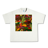 Pistachio mexican food seamless pattern Urban Heavy Tee - BundleAndBundleShop