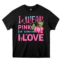 Black i wear pink for someone i love Heavy Core Tee - Zillion Design Studio