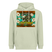 Matcha louisiana alligator tumbler Heavyweight Hoodie - BarkalooDesign