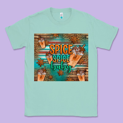 Spice Spice Baby Pumpkin Spice Latte Classic Tee Designed By Jasminsmagicworld