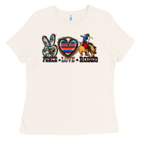 Bone peace love rodeo Ladies Tee - Zillion Design Studio