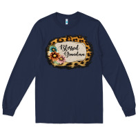 Navy blessed grandma Long Sleeve Tee - Jasminsmagicworld