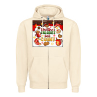 Sandshell christmas calories don't count Zipper Hoodie - MaliasSmallBusiness