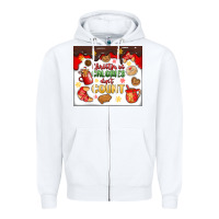 White christmas calories don't count Zipper Hoodie - MaliasSmallBusiness