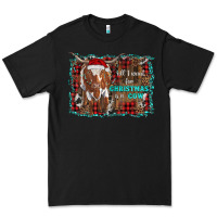 All I Want For Christmas Is A Cow Longhorn Premium Tee | Teevron