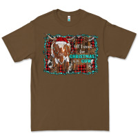Cacao all i want for christmas is a cow longhorn Premium Tee - RanaPortraitStore