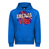 Cobalt America vibes with gnome Urban Hoodie - HowdyJamesFarm
