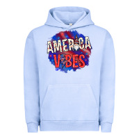 Pigment Grape Ice America vibes with gnome Urban Hoodie - HowdyJamesFarm