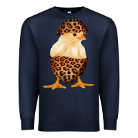 Navy Chick with Leopard Eggshell Premium Sweatshirt - Bettercallsaul