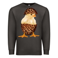 Smoke Chick with Leopard Eggshell Premium Sweatshirt - Bettercallsaul