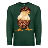 Sports Green Chick with Leopard Eggshell Premium Sweatshirt - Bettercallsaul