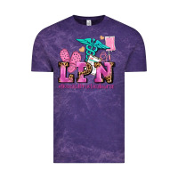 Cloud Purple lpn licensed practical nurse Vintage Tee - AdoDesignShop