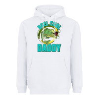 White reel cool daddy Heavyweight Hoodie - Jasminsmagicworld