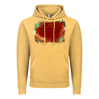 Vintage Mustard Western Red Green Farm Life Brush Stroke Vintage Hoodie - Bettercallsaul